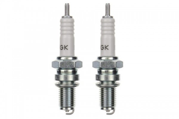 2x Zündkerze DR8ES-L für Honda Suzuki Yamaha CB GL GSX FZ FZR XJ YX Motorrad