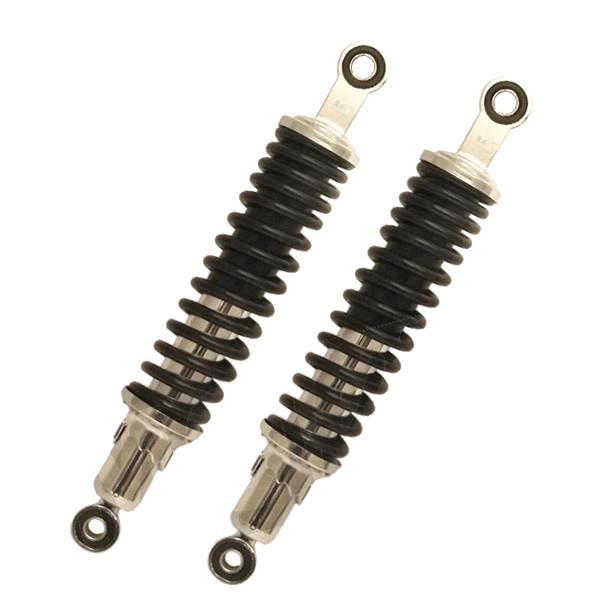 Federbein Set 395mm für Honda Mokick in Schwarz