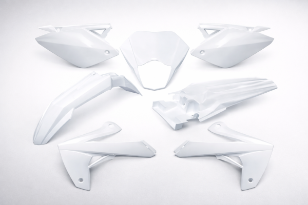 7-teiliges Verkleidungsset Weiß für Rieju MRT 50 (2009-2021)