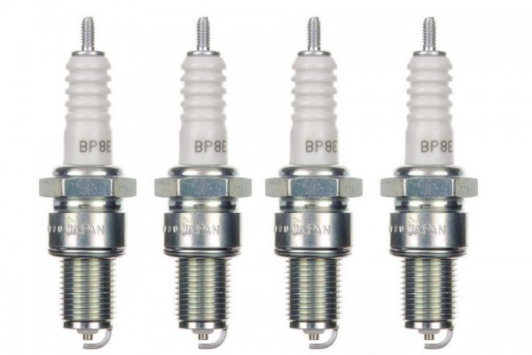 4x Zündkerze NGK BP8ES für Motorrad