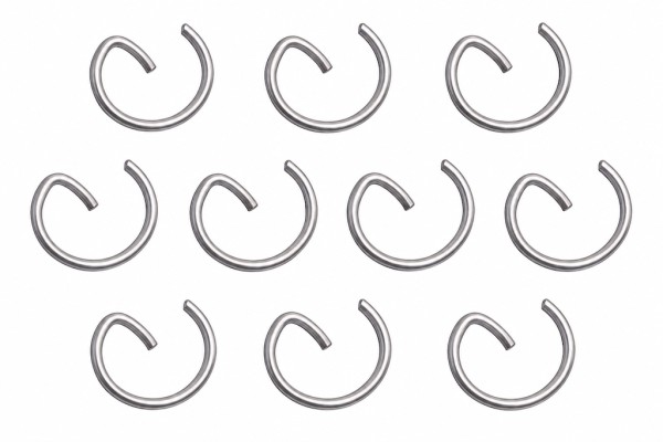 10x Kolbenbolzen G-Clip 12mm SP Standard Parts