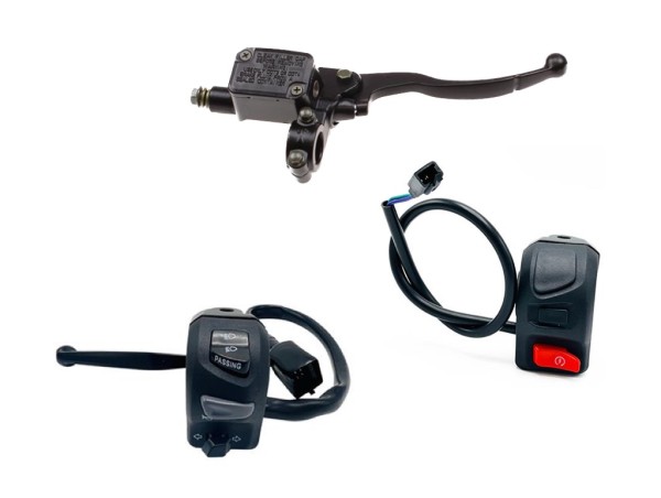 Schalterset links rechts + Bremszylinder Peugeot Speedfight 3 4 Streetzone Kisbee