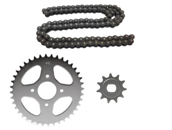 Kettensatz Kette 40 Kettenrad 13 Ritzel für Hercules Sachs Prima 2 3 4 5 S