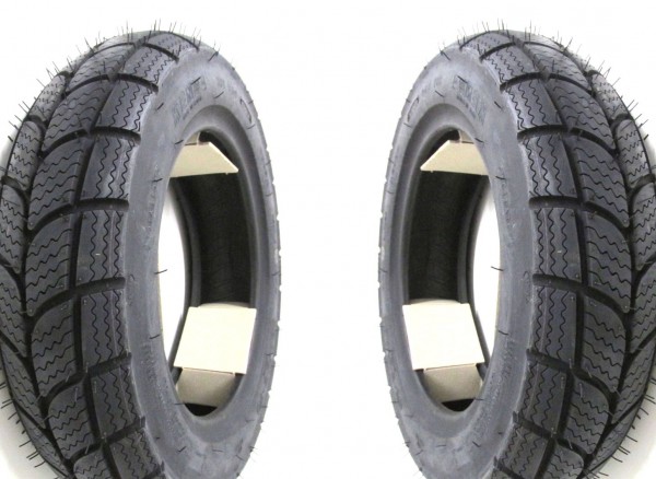 Winter Roller Reifen Satz K701 120/70-10 + 110/70-11 (M+S) für Vespa Piaggio LX LXV S 50 125