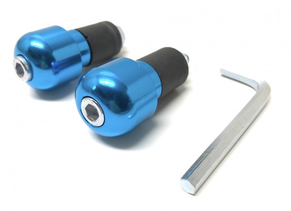 Lenkergewichte Blau für Yamaha Aerox, MBK Nitro, Piaggio NRG, TGB Bullet