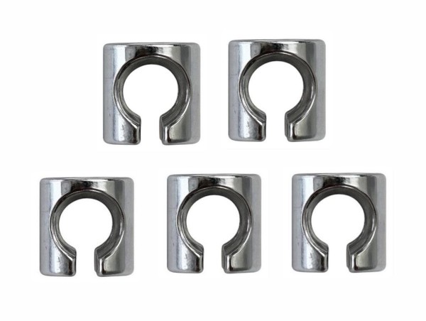 5x Einstecknippel 8x9mm Bowdenzug für Gaszug Bremszug Kupplungszug Chokezug