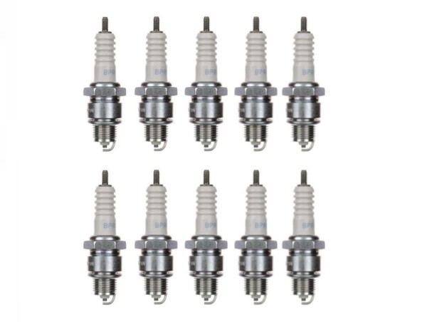 10x Zündkerze BPR8HS Zündkerzen Set 10 Stück 10er Pack für Motorrad / Roller