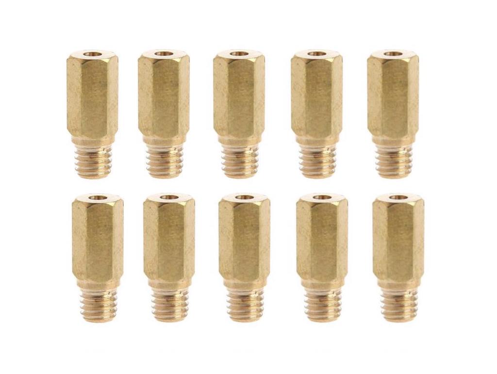 10x Hauptdüse M5 Düse Gr. 80-98 für 21 24 28mm Keihin PWK Vergaser, Vergaserdüsen, Motorteile, Verschleissteile