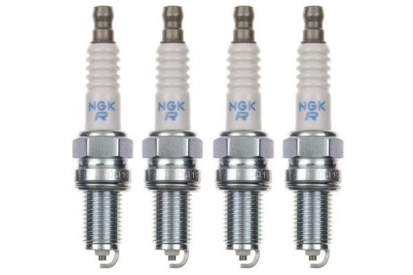 4x Zündkerze DCPR8E Zündkerzen Set 4 Stück für Motorrad / Roller / Scooter