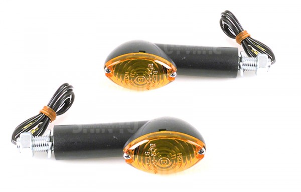 SHIN YO Mini Blinker Satz Set CATEYE Schwarz E-geprüft