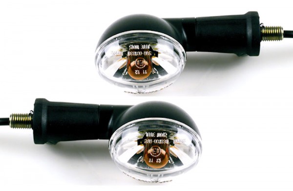 SHIN YO Mini Blinker, oval E-geprüft für vorn und hinten