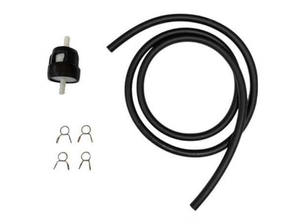 Benzinschlauch SYM 50 125cc Set mit Filter schwarz