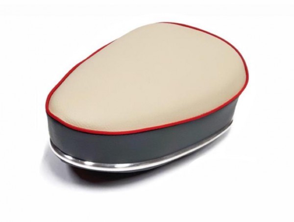 Dreieck-Sattel Creme für Zündapp, Puch, Hercules