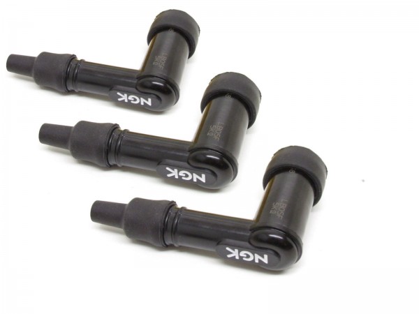 3x Zündkerzenstecker NGK LB05F für Roller / Scooter / Mofa