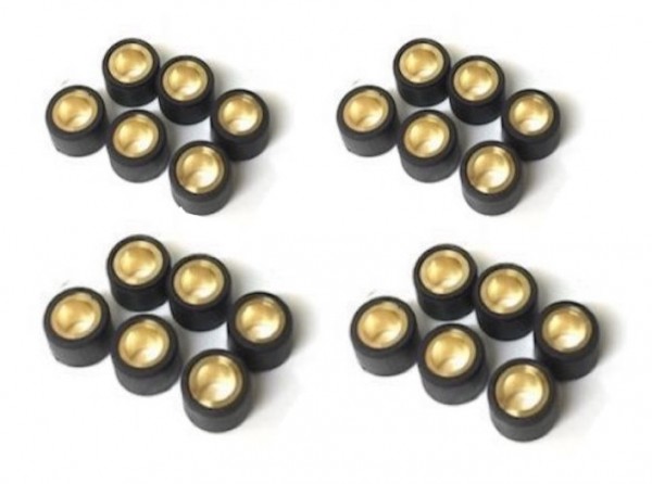 Abstimmset Variorollen 19x15,5mm 5.5g, 6.5g, 7.5g, 8.7g für Piaggio, Gilera