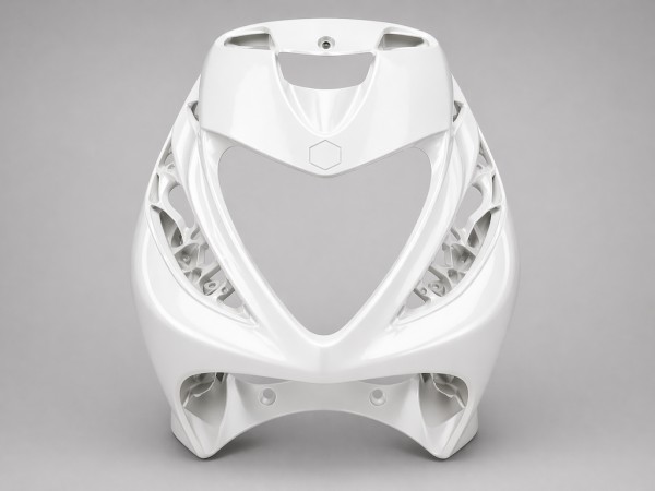 Frontverkleidung Piaggio Zip 50 125 weiß glänzend