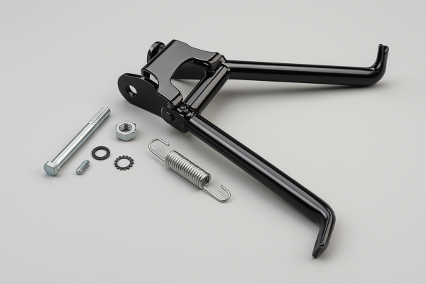 Mofa Hauptständer Schwarz passend für Hercules / Sachs 504 505 Motor Modelle