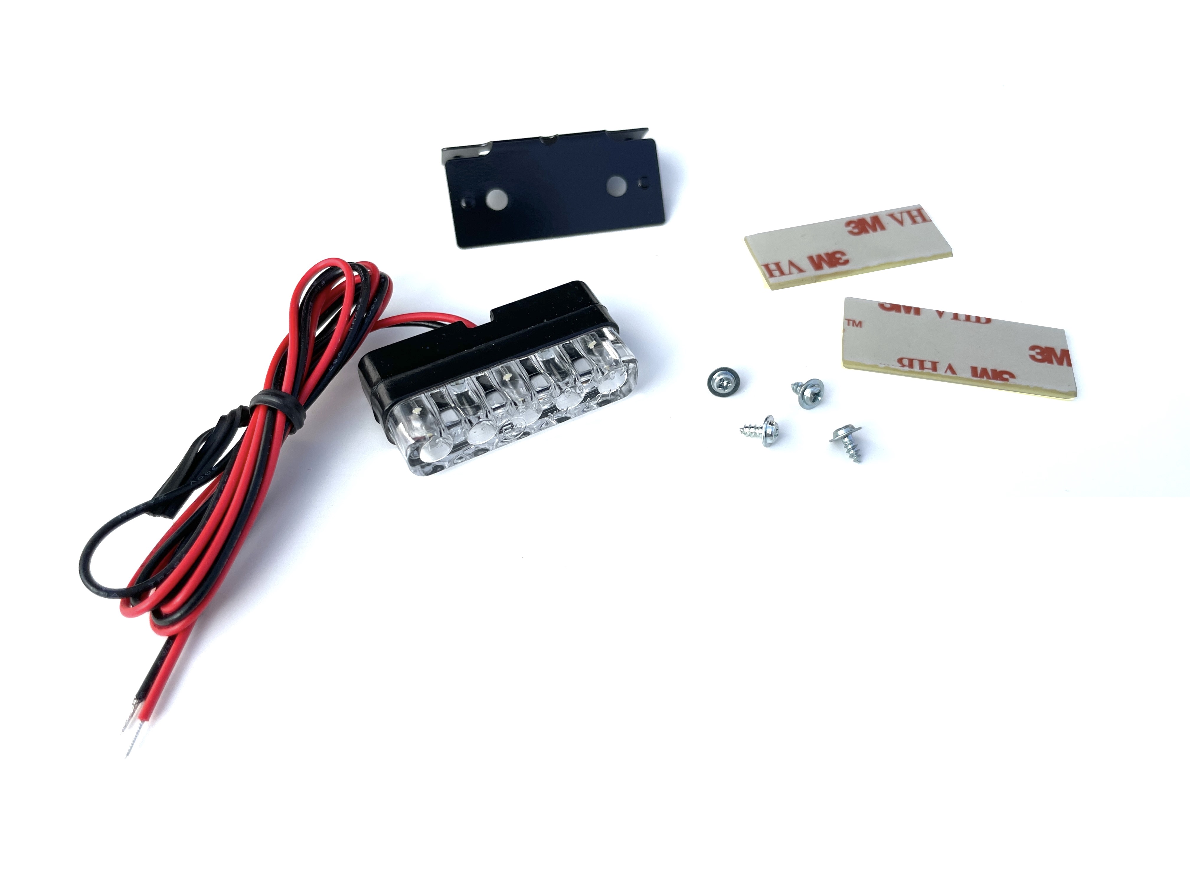 Mini LED Kennzeichenbeleuchtung Nummernschild Beleuchtung für Motorrad Quad  PKW, Rücklichter, Beleuchtung, Verschleissteile