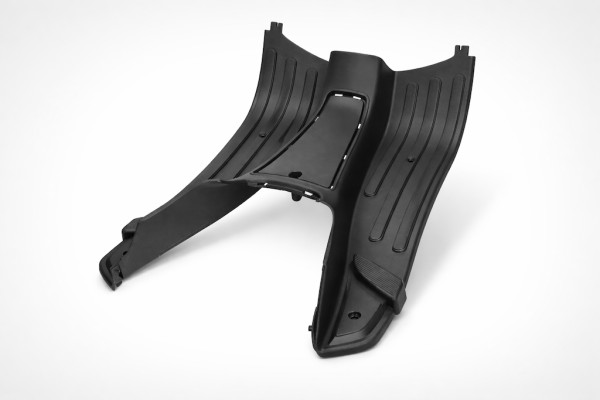 Trittbrett Verkleidung für Vespa LX LXV S 50 125 150 schwarz Fußraum