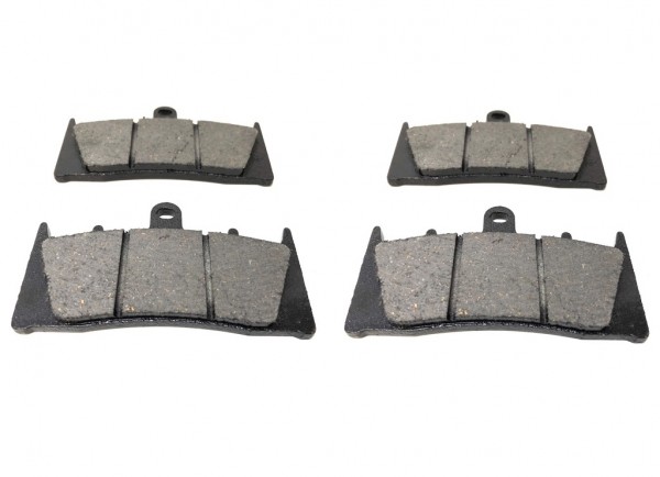4x Bremsbeläge Organisch Vorne für Kawasaki ZRX VN VZ, Suzuki GSF GSXR TL