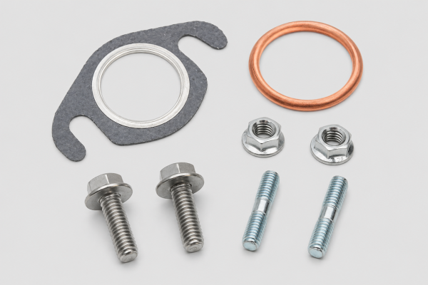 Universal Auspuff Dichtung Set Kit 8-teilig für Roller / Scooter 2T 4T
