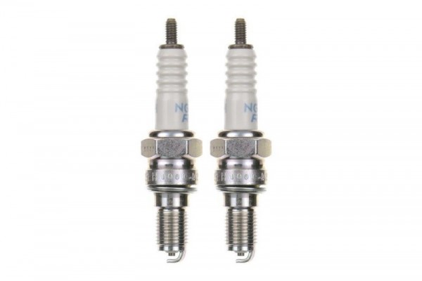 2x Zündkerze CR9EH-9 für Honda CB CBF CBR NX VFR VJ VJF VL XR Motorrad Roller
