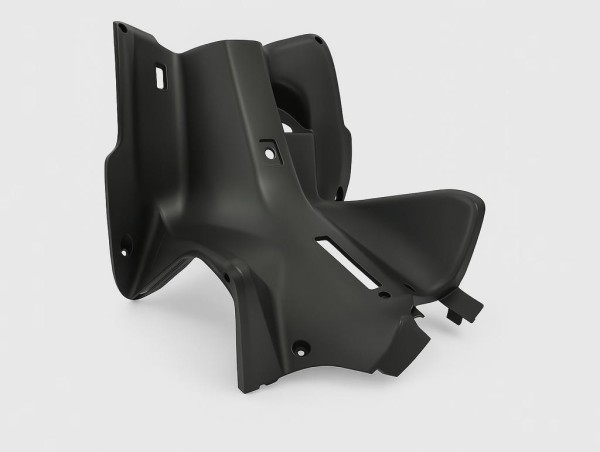 Beinschild Verkleidung schwarz passend für Yamaha Aerox MBK Nitro 50 100