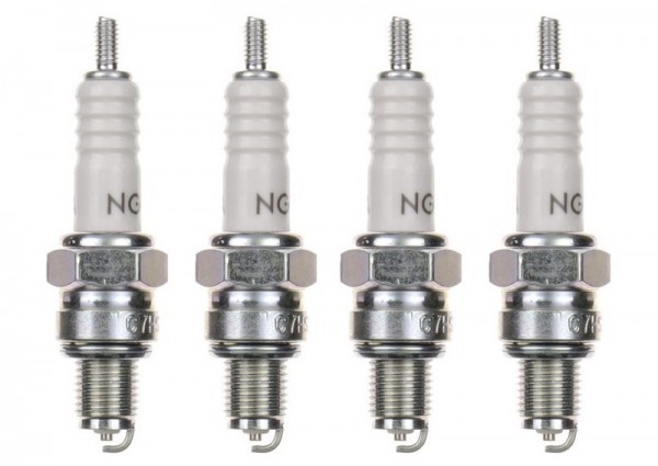 4x Zündkerze NGK C7HSA für China Roller