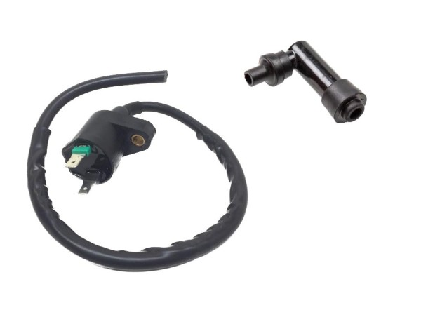 Zündspule + Zündkerze Set für Piaggio Vespa Primavera Sprint 50 4T