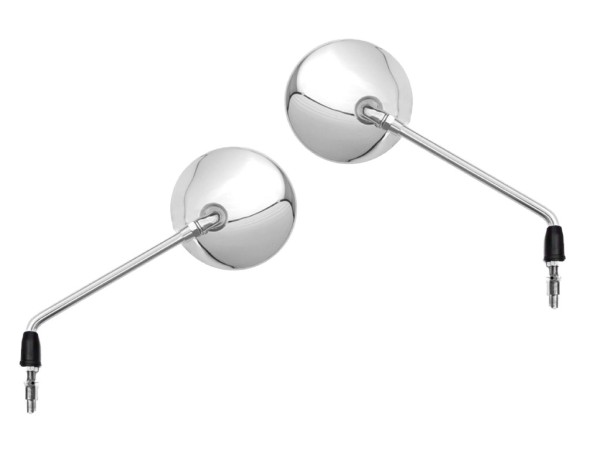 Rückspiegel Set Chrom M10 E-geprüft für Sym Mio
