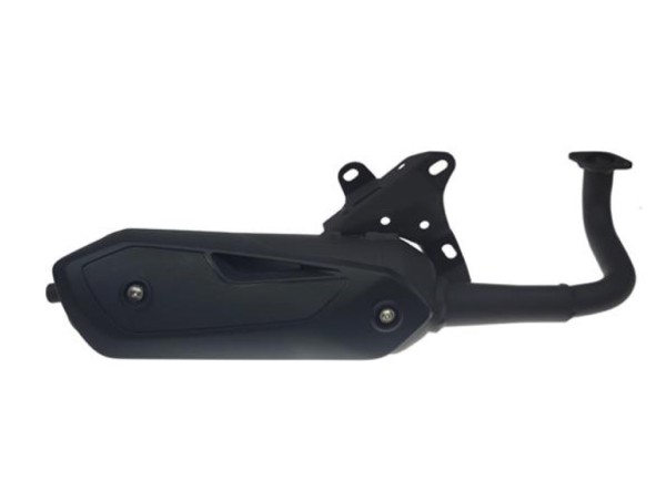 Auspuff Silent Pro Black Edition E-geprüft für CPI Popcorn 50ccm