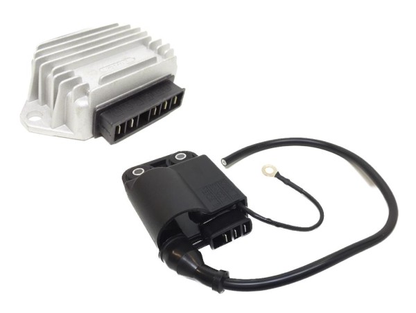 Zündspule CDI + Spannungswandler für Piaggio Sfera NSL, Zip, TPH, Quartz