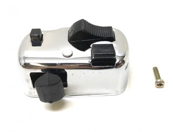 Lichtschalter rund chrom für Vespa Sprint 150 Veloce