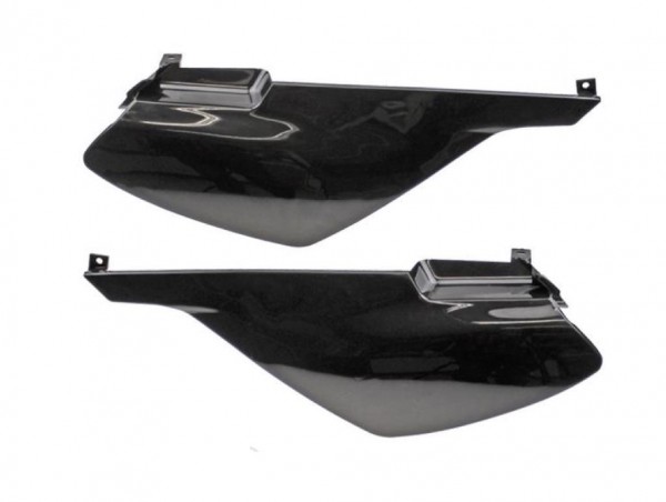 Seitenverkleidung Verkleidung Satz Hinten Schwarz für Derbi Senda X-Treme DRD 50