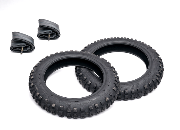 10-Zoll Reifen-Set 2.50-10 für Mini-Motorräder & Mofas inkl. Schlauch