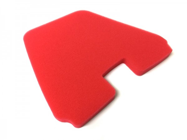 ARTEIN Luftfiltermatte Luftfiltereinsatz Filter Einsatz für Honda MTX SH 50 rot