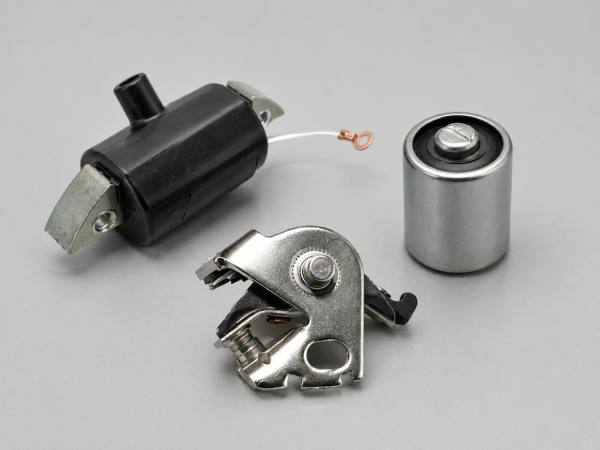 Zündspule Unterbrecher Kondensator Set für BOSCH Zündung