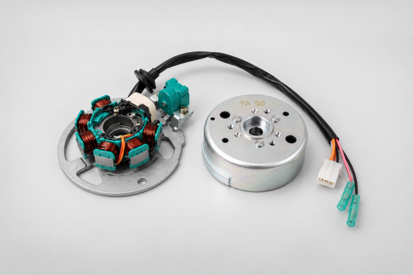 Lichtmaschine & Polrad für Yamaha Aerox & MBK Nitro (bis 2003)