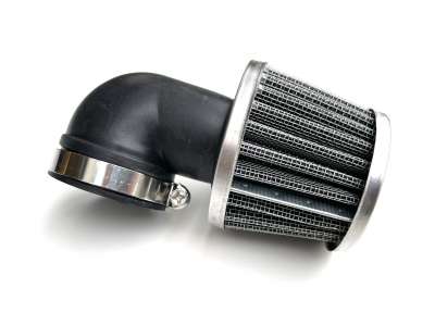 Sport Luftfilter 35mm Rot/schwarz Für Minarelli AM6 Vergaser – Passend Für Rieju RR, MRX, Spike 50ccm