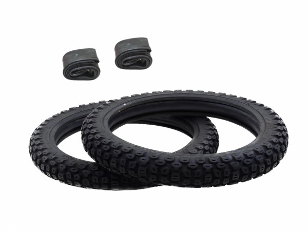 Enduro Reifen Set Yamaha DT125 Kenda K270 komplett