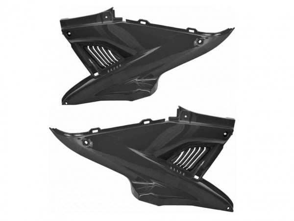 Z-Teile Seitenverkleidung Links Rechts Schwarz für Yamaha Aerox MBK Nitro 50 100