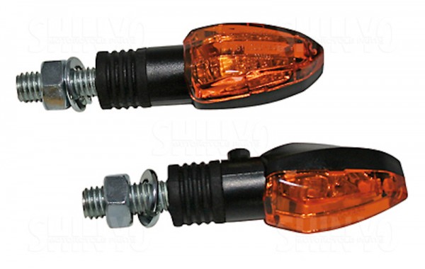 SHIN YO Halogen Blinker LIZZARD, schwarz für 12V/6W