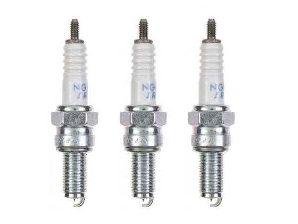 3x Zündkerze NGK Iridium CR9EIA-9, 6289 für Yamaha YZF R1 Suzuki GSR GSXR