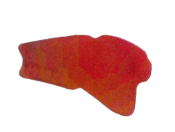 Luftfilter Einsatz Matte Rot für Sym Mio 50 100 Roller Scooter