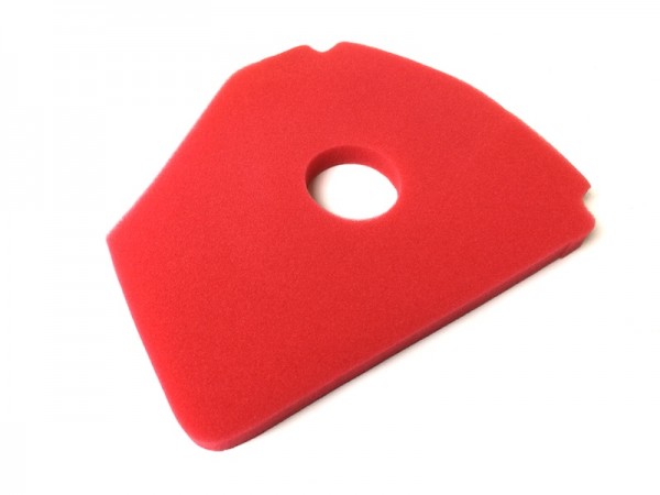 ARTEIN Luftfiltermatte Luftfiltereinsatz Filter Einsatz für Honda MT 50, MB 50 rot