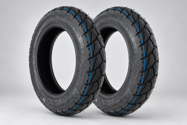 Allwetter Roller Reifen Satz 90/90-10 TL Kenda K415 M+S für Piaggio, Honda, Yamaha