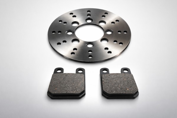 Bremsscheibe + Bremsbeläge Suzuki Katana 50 hinten