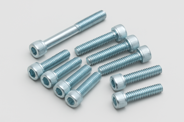 Schrauben Set Silber für Variomatikdeckel – Minarelli 50ccm 2-Takt Motoren