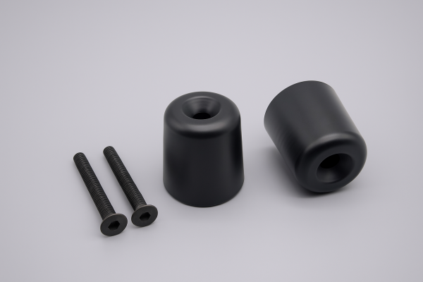 Lenkergewichte Schwarz matt für Vespa GTS GTV GT
