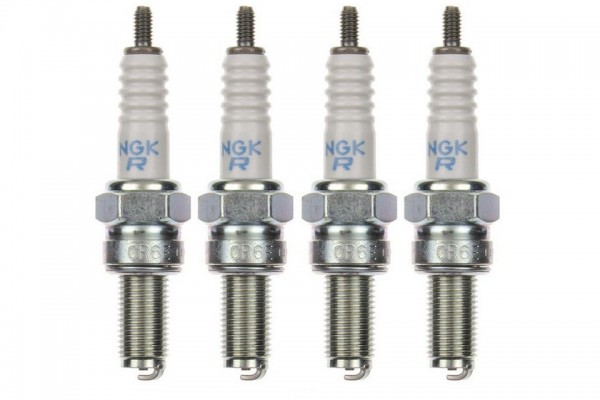 4x Zündkerze CR6E Zündkerzen Set 4 Stück für Motorrad / Roller / Scooter
